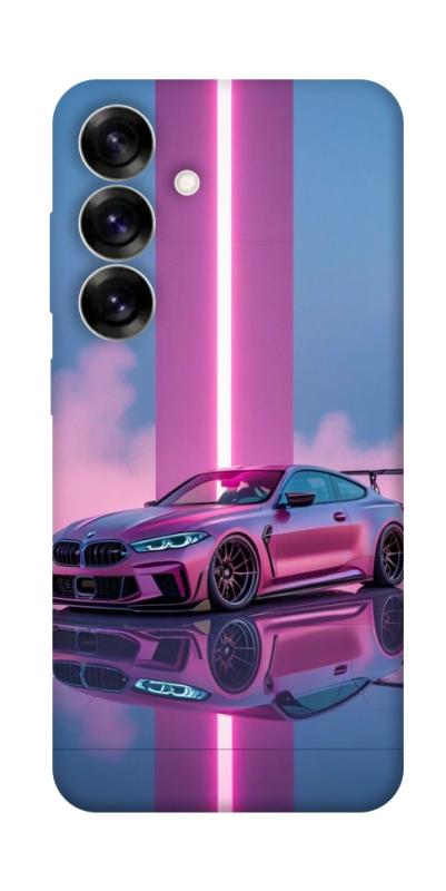 Чехол itsPrint Pink neon car для Samsung Galaxy S25+, авто, купить оптом с доставкой