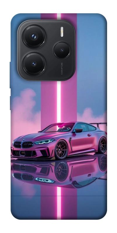 Чехол itsPrint Pink neon car для Xiaomi Redmi Note 14 5G, авто, купить оптом с доставкой