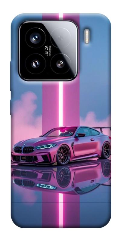 Чехол itsPrint Pink neon car для Xiaomi 15, авто, купить оптом с доставкой