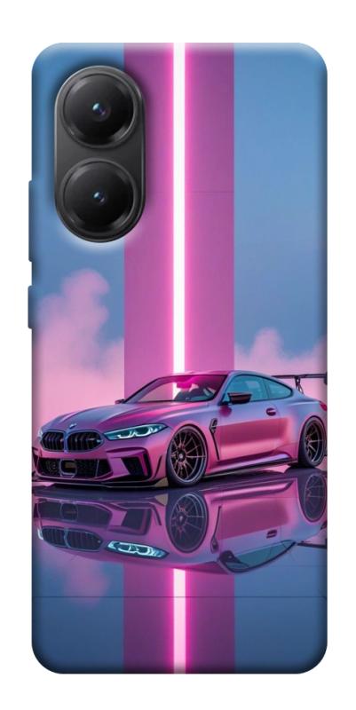 Чехол itsPrint Pink neon car для Xiaomi Poco X7 Pro, авто, купить оптом с доставкой