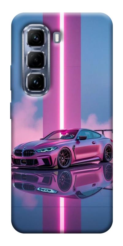 Чехол itsPrint Pink neon car для Infinix Hot 50 Pro, авто, купить оптом с доставкой