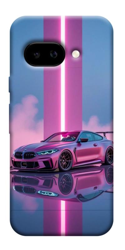 Чехол itsPrint Pink neon car для Google Pixel 9a, авто, купить оптом с доставкой
