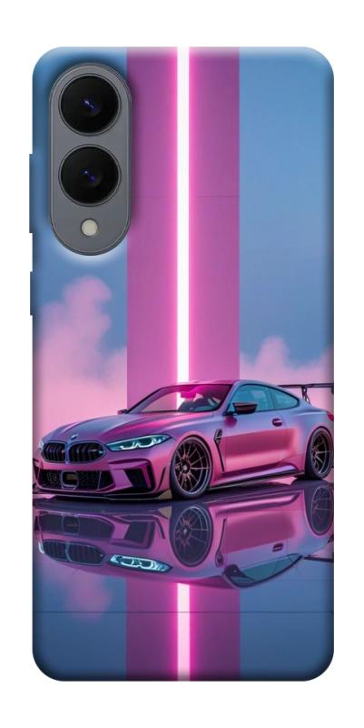Чехол itsPrint Pink neon car для Samsung Galaxy S25 Edge, авто, купить оптом с доставкой