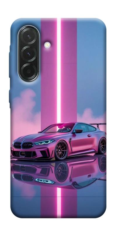 Чехол itsPrint Pink neon car для Samsung Galaxy A37 5G, авто, купить оптом с доставкой