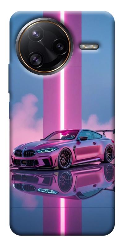 Чехол itsPrint Pink neon car для Xiaomi Poco F7, авто, купить оптом с доставкой