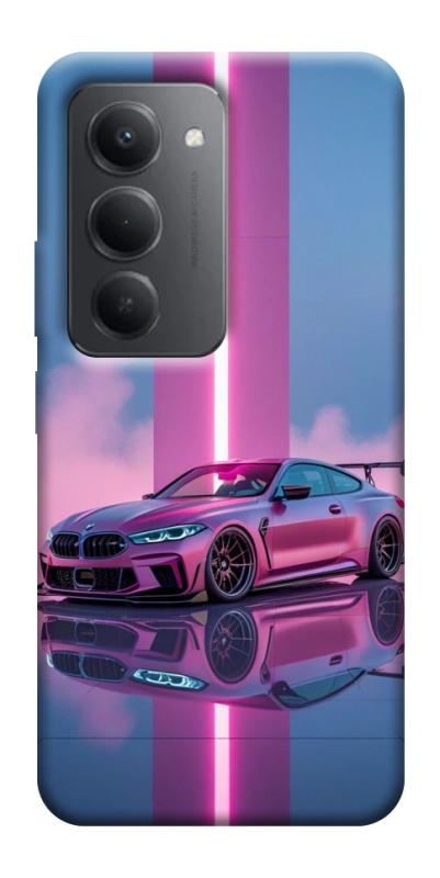 Чехол itsPrint Pink neon car для Xiaomi Redmi 15 4G (Global) / 5G, авто, купить оптом с доставкой