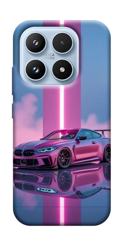 Чехол itsPrint Pink neon car для Xiaomi 17 Pro, авто, купить оптом с доставкой