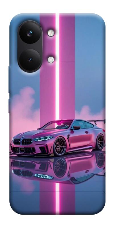 Чехол itsPrint Pink neon car для Xiaomi Poco X8 Pro Max, авто, купить оптом с доставкой