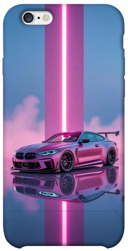 Чехол itsPrint Pink neon car для Apple iPhone 6/6s (4.7"), авто, купить оптом с доставкой