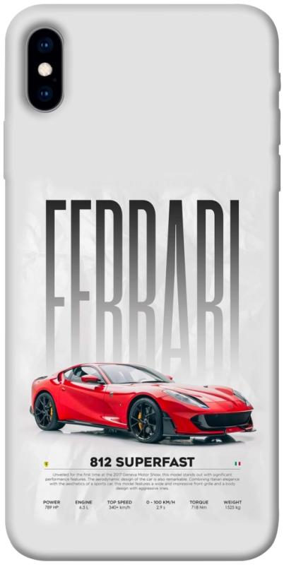 Чехол itsPrint Italian legend для Apple iPhone X (5.8"), авто, купить оптом с доставкой