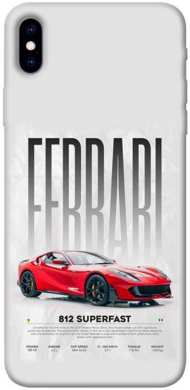 Чохол itsPrint Italian legend для Apple iPhone XS Max (6.5"), авто, купити оптом з доставкою