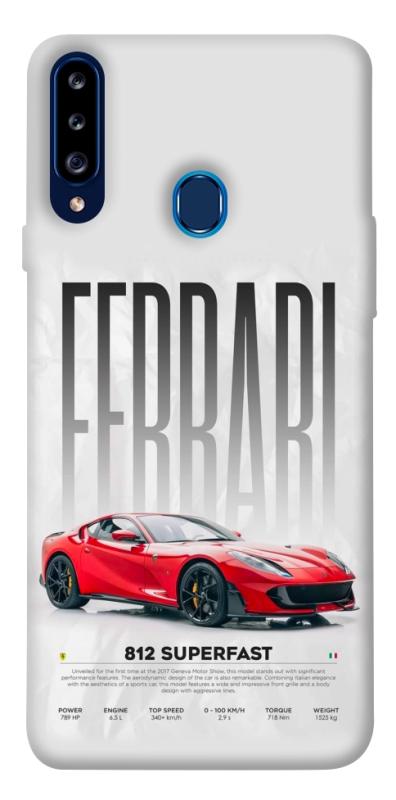 Чохол itsPrint Italian legend для Samsung Galaxy A20s, авто, купити оптом з доставкою
