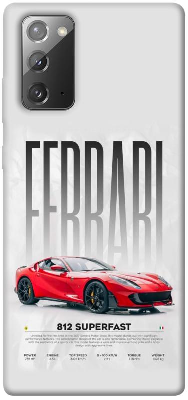 Чохол itsPrint Italian legend для Samsung Galaxy Note 20, авто, купити оптом з доставкою