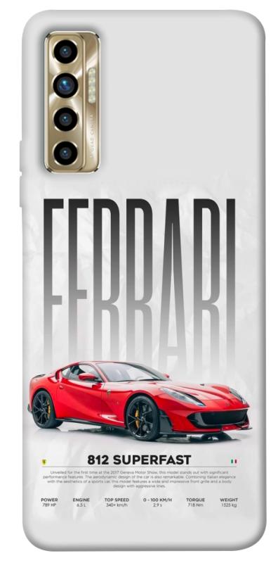 Чохол itsPrint Italian legend для TECNO Camon 17P, авто, купити оптом з доставкою