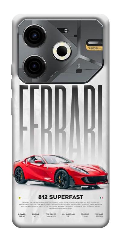 Чехол itsPrint Italian legend для TECNO Pova 6 Neo (LI6), авто, купить оптом с доставкой