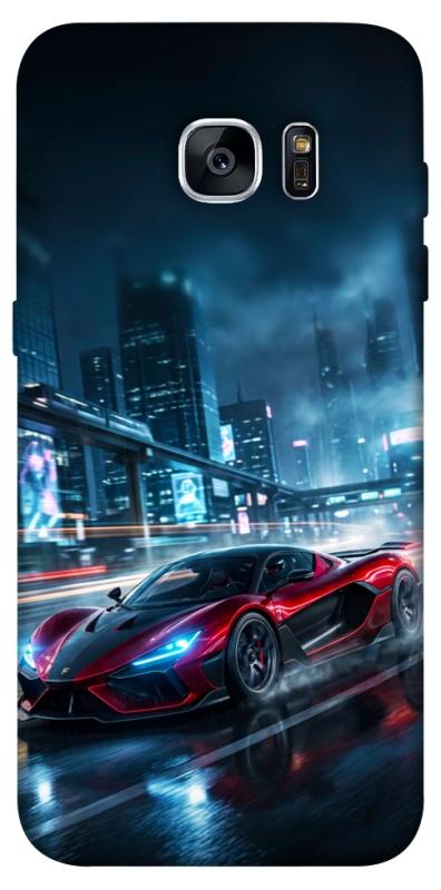 Чехол itsPrint Red sport car для Samsung G935F Galaxy S7 Edge, авто, купить оптом с доставкой