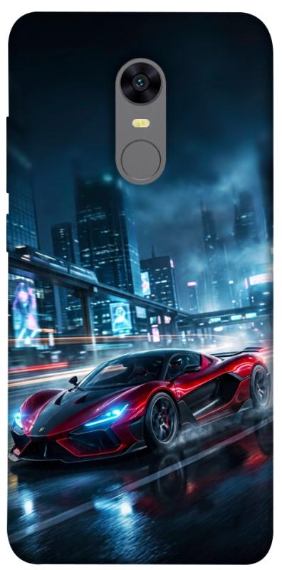 Чехол itsPrint Red sport car для Xiaomi Redmi 5 Plus / Redmi Note 5 (Single Camera), авто, купить оптом с доставкой