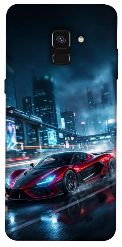 Чехол itsPrint Red sport car для Samsung A530 Galaxy A8 (2018), авто, купить оптом с доставкой