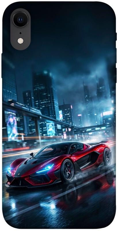 Чехол itsPrint Red sport car для Apple iPhone XR (6.1"), авто, купить оптом с доставкой