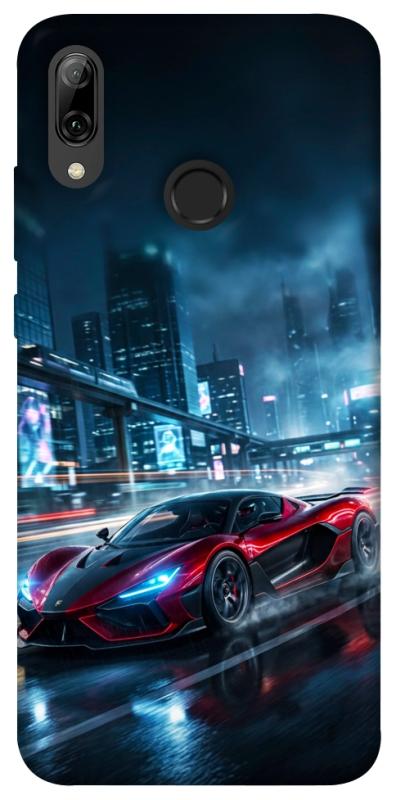 Чехол itsPrint Red sport car для Huawei P Smart (2019), авто, купить оптом с доставкой