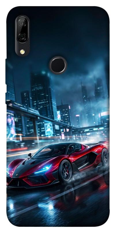 Чехол itsPrint Red sport car для Huawei P Smart Z, авто, купить оптом с доставкой