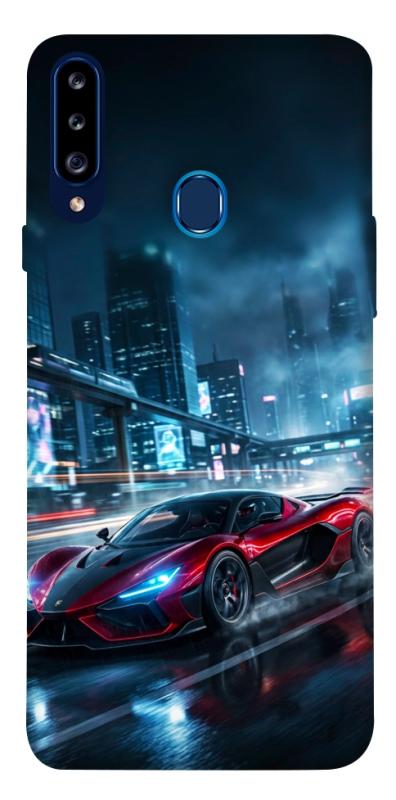 Чехол itsPrint Red sport car для Samsung Galaxy A20s, авто, купить оптом с доставкой
