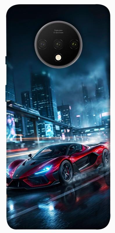 Чехол itsPrint Red sport car для OnePlus 7T, авто, купить оптом с доставкой