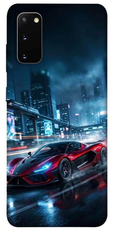 Чехол itsPrint Red sport car для Samsung Galaxy S20, авто, купить оптом с доставкой