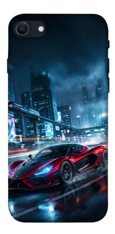 Чехол itsPrint Red sport car для Apple iPhone SE (2020), авто, купить оптом с доставкой