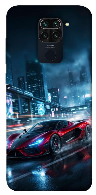 Чехол itsPrint Red sport car для Xiaomi Redmi Note 9 / Redmi 10X, авто, купить оптом с доставкой