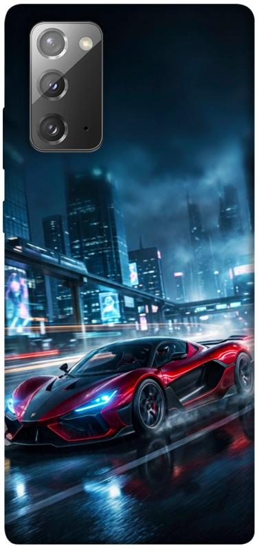 Чехол itsPrint Red sport car для Samsung Galaxy Note 20, авто, купить оптом с доставкой