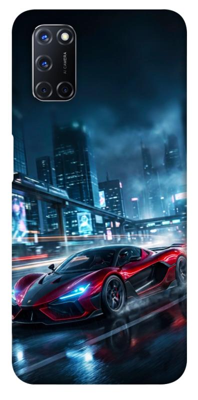 Чехол itsPrint Red sport car для Oppo A52 / A72 / A92, авто, купить оптом с доставкой