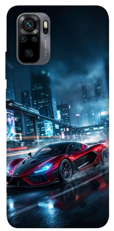 Чехол itsPrint Red sport car для Xiaomi Redmi Note 10 / Note 10s, авто, купить оптом с доставкой