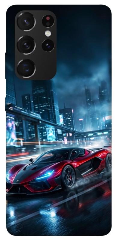 Чехол itsPrint Red sport car для Samsung Galaxy S21 Ultra, авто, купить оптом с доставкой