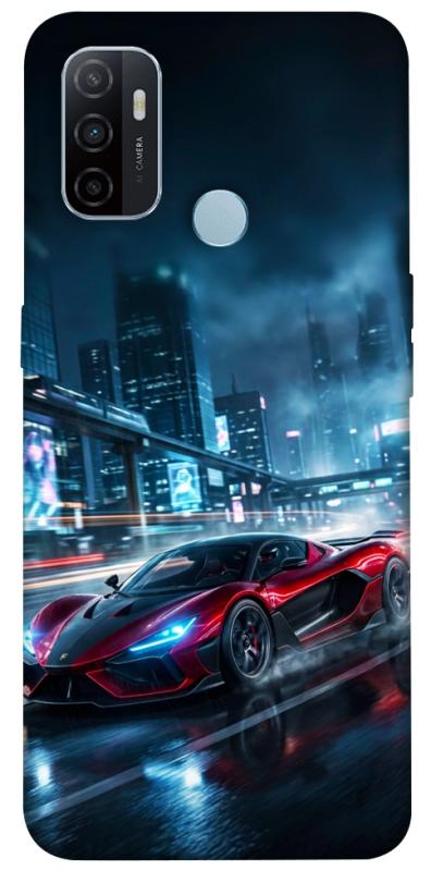 Чехол itsPrint Red sport car для Oppo A53 / A32 / A33, авто, купить оптом с доставкой