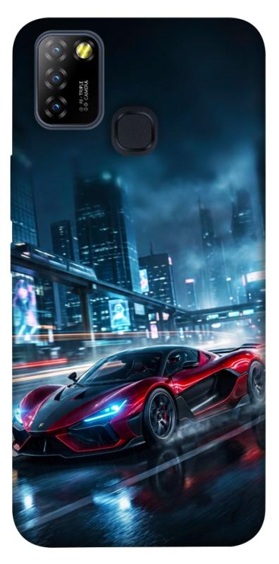 Чехол itsPrint Red sport car для Infinix Hot 10 Lite, авто, купить оптом с доставкой