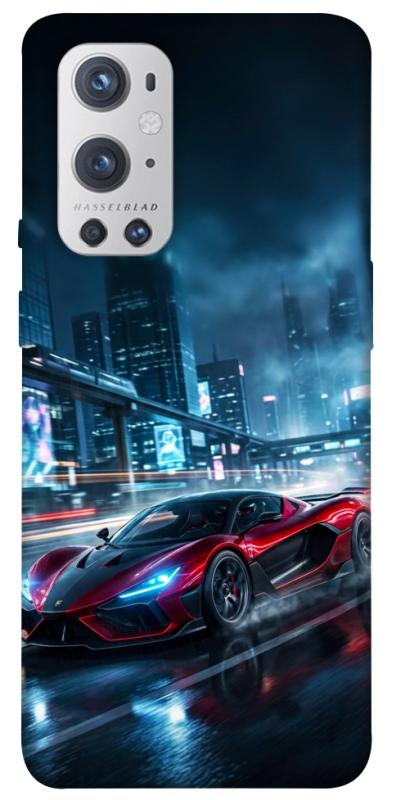Чехол itsPrint Red sport car для OnePlus 9 Pro, авто, купить оптом с доставкой