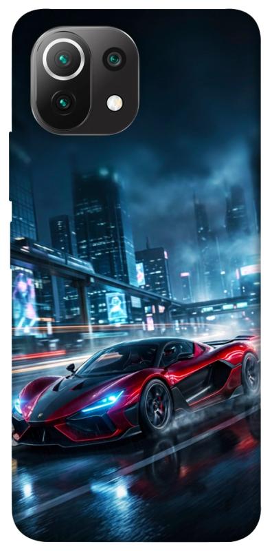 Чехол itsPrint Red sport car для Xiaomi Mi 11 Lite, авто, купить оптом с доставкой