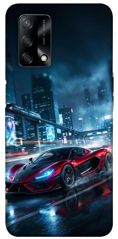 Чехол itsPrint Red sport car для Oppo A74 4G, авто, купить оптом с доставкой