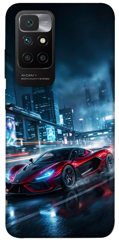 Чехол itsPrint Red sport car для Xiaomi Redmi 10, авто, купить оптом с доставкой