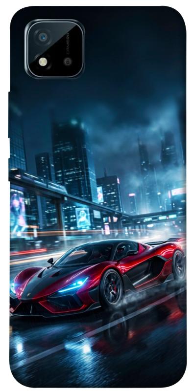 Чехол itsPrint Red sport car для Realme C11 (2021), авто, купить оптом с доставкой