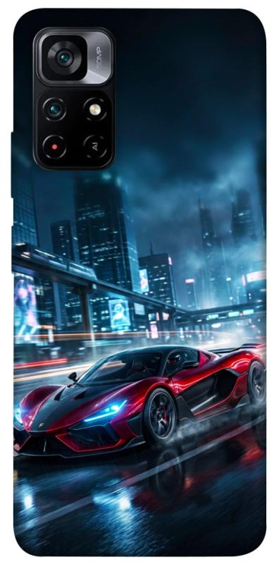 Чехол itsPrint Red sport car для Xiaomi Poco M4 Pro 5G, авто, купить оптом с доставкой