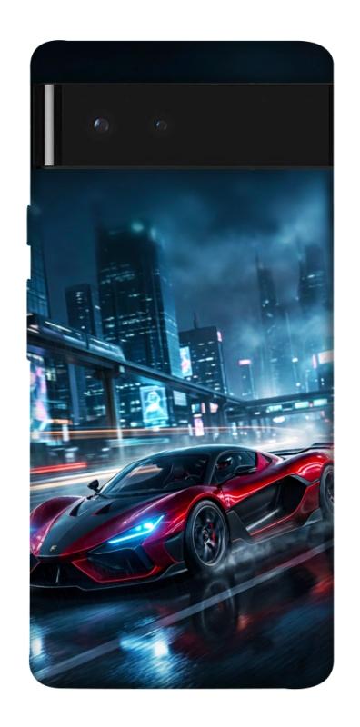 Чехол itsPrint Red sport car для Google Pixel 6, авто, купить оптом с доставкой