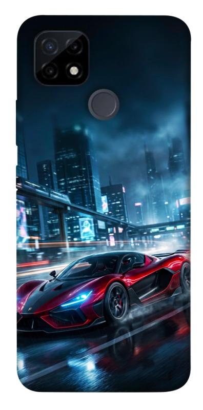Чехол itsPrint Red sport car для Realme C21Y, авто, купить оптом с доставкой