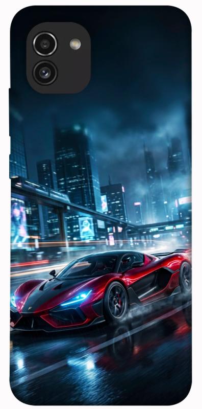 Чехол itsPrint Red sport car для Samsung Galaxy A03, авто, купить оптом с доставкой