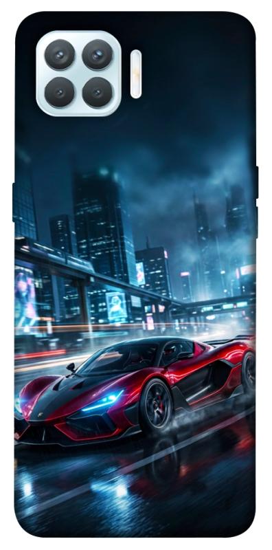 Чехол itsPrint Red sport car для Oppo F17 Pro, авто, купить оптом с доставкой
