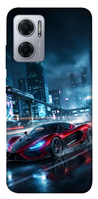 Чехол itsPrint Red sport car для Xiaomi Redmi Note 11E, авто, купить оптом с доставкой