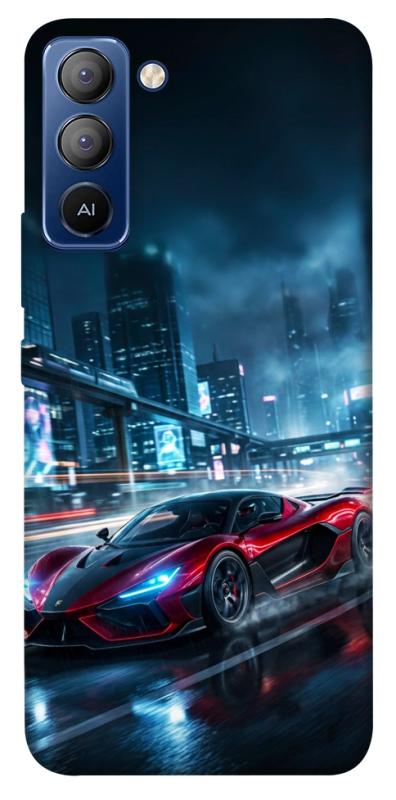 Чехол itsPrint Red sport car для TECNO Pop 5 LTE, авто, купить оптом с доставкой