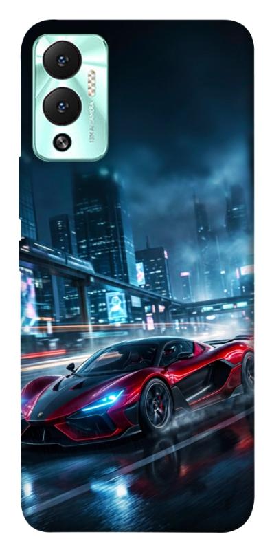 Чехол itsPrint Red sport car для Infinix Hot 12 Play, авто, купить оптом с доставкой