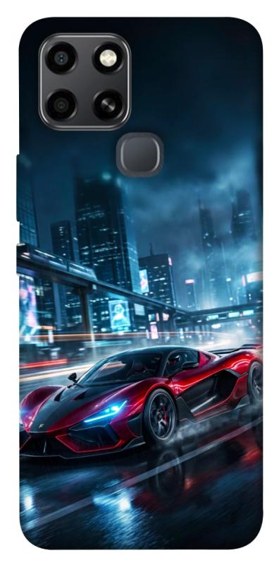 Чехол itsPrint Red sport car для Infinix Smart 6, авто, купить оптом с доставкой